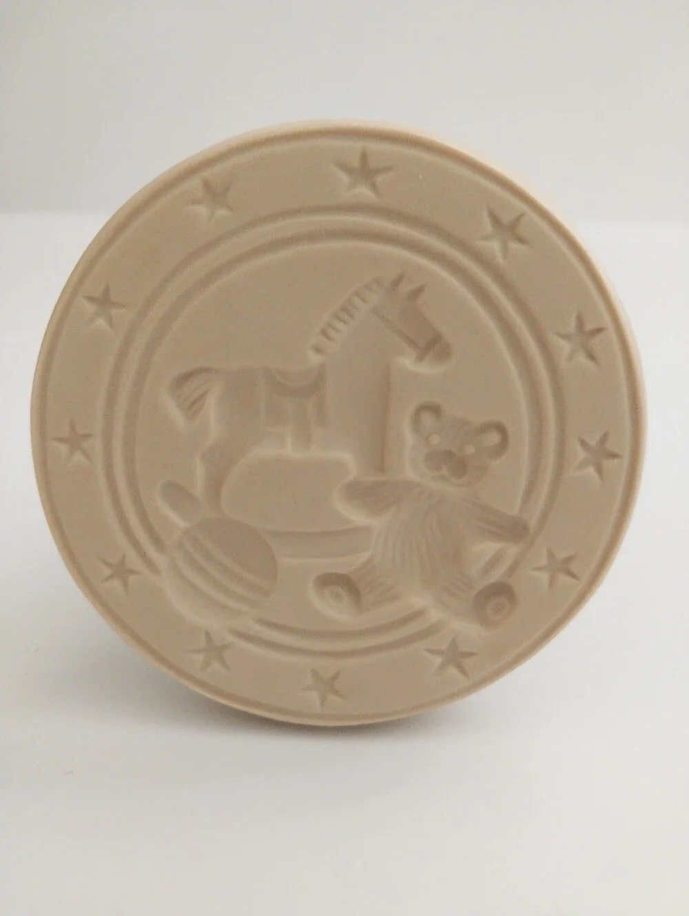 Vintage 1996 Brown Bag Cookie Art Cookie Stamp Mold Toy Chest Number 20 Like New